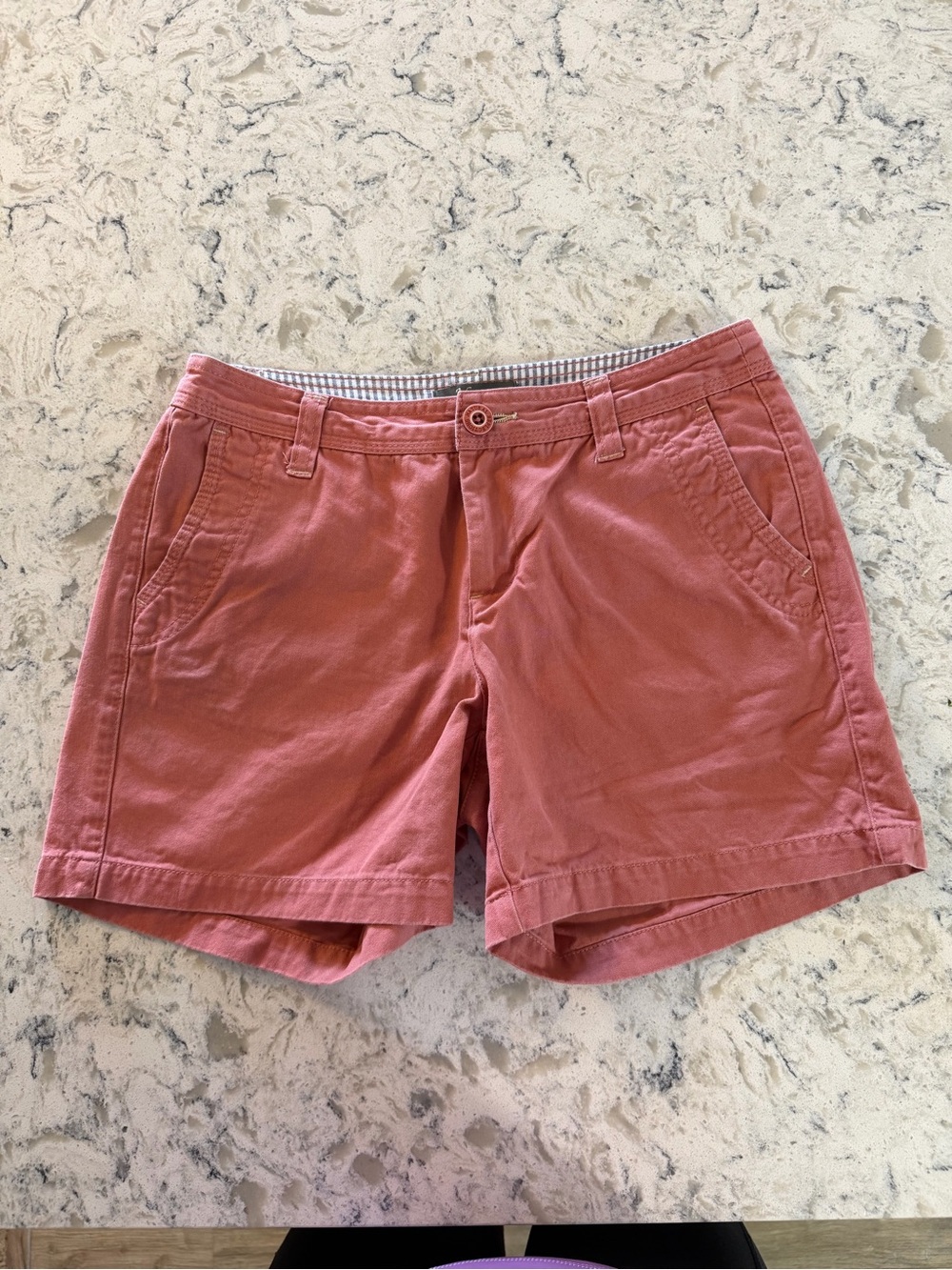 Women's Dusty Rose Cotton Bermuda Shorts